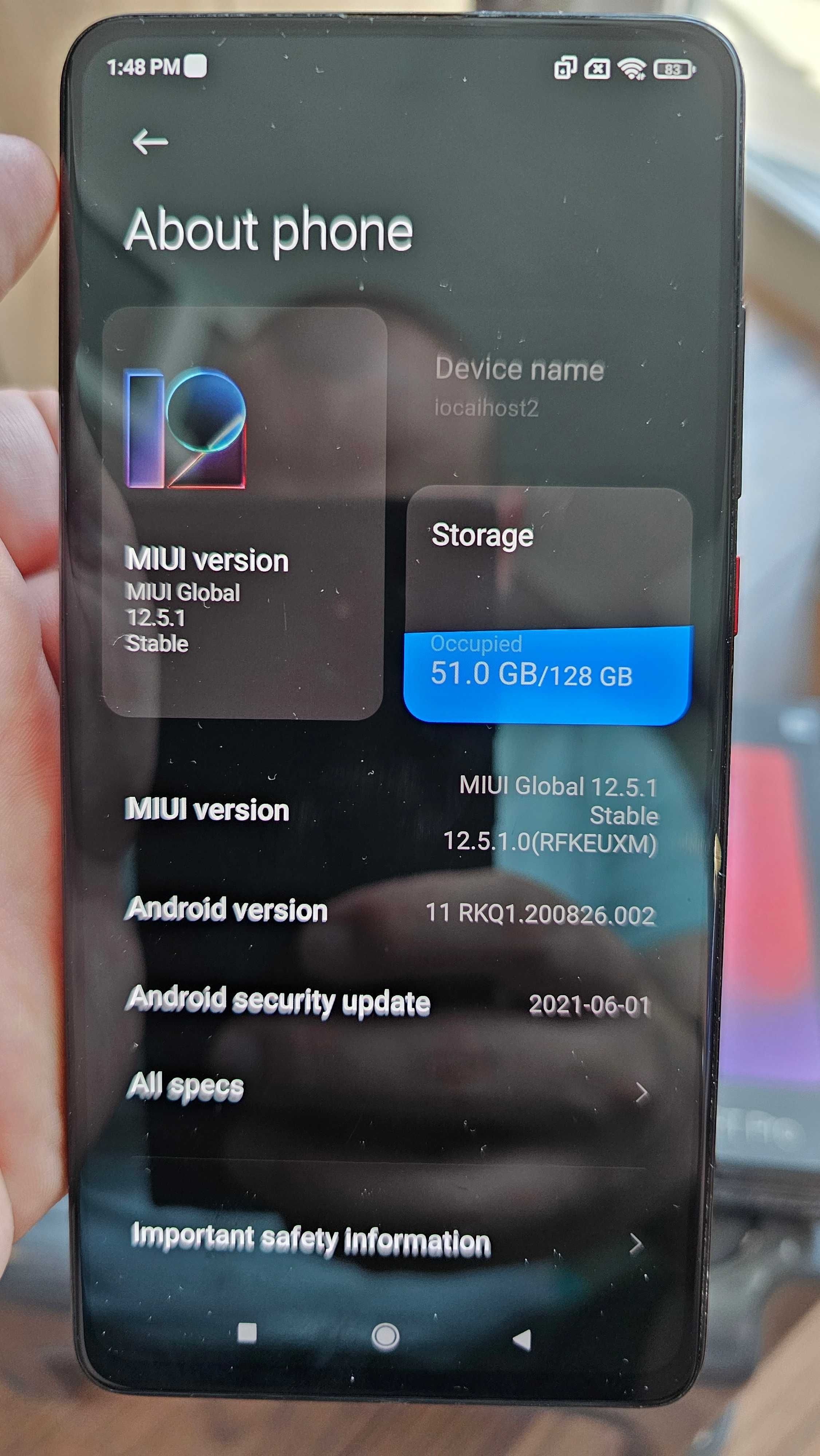 Xiaomi Mi 9T Pro 6GB/128GB - черен