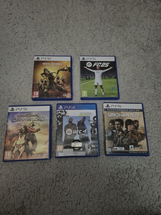 Игры на PlayStation 5 ; Плейстейшен 5 ; Fifa ; Mortal combat ; UFC