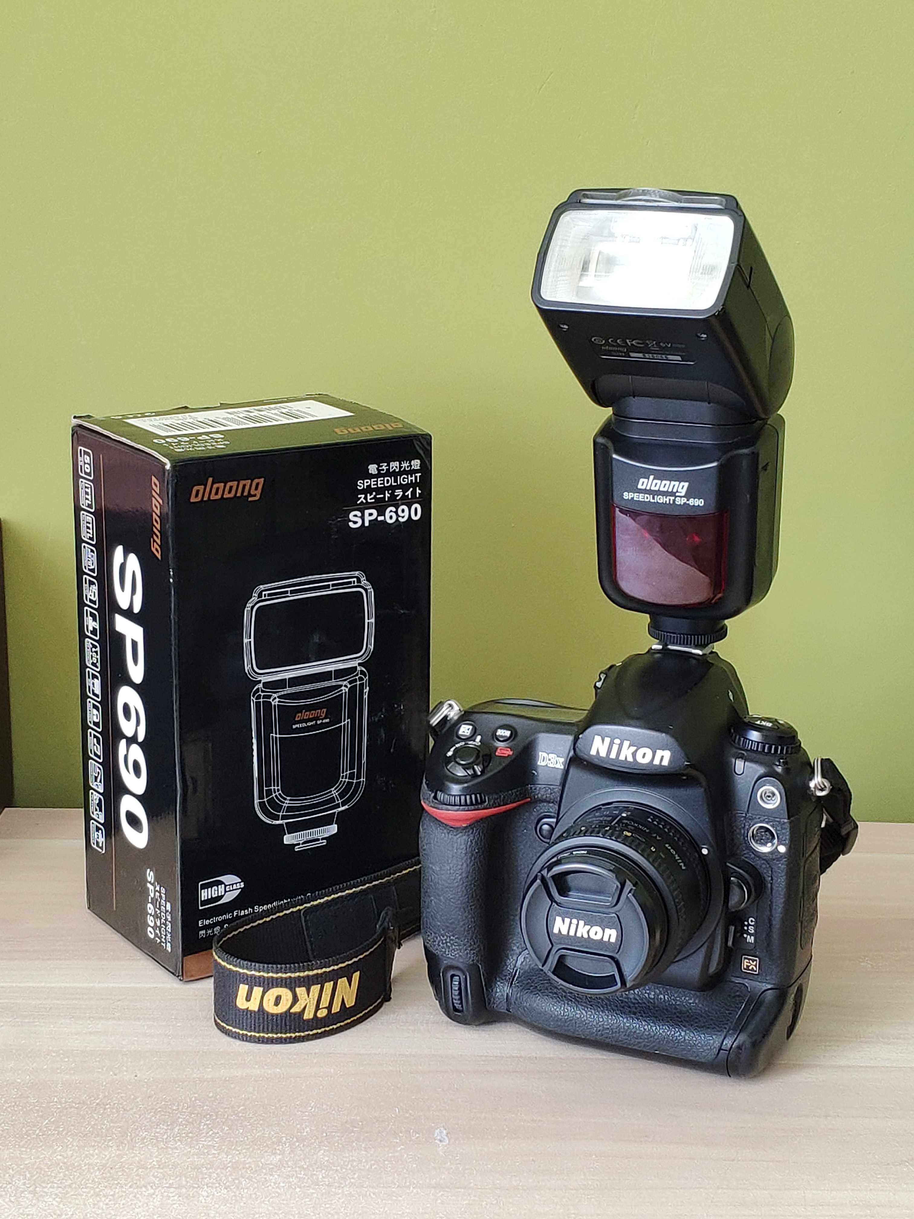 Nikon D3X trusa foto DSLR cu obiective profesionale