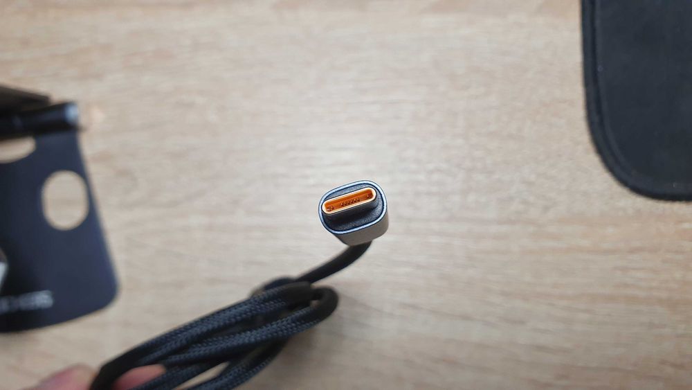 Cablu Baseus 100W USB-C la USB-C 1m – negru, încărcare rapidă PD