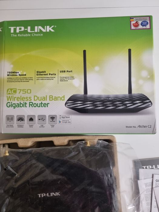 Router TP-link AC 750si Tenda N600