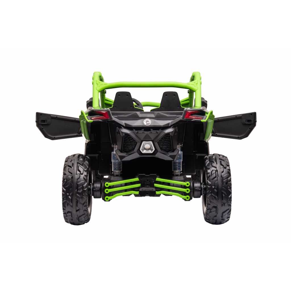 UTV electric copii 2-8 ani Can Am Speed 2 loc, 480W 24V, R. Moi Verde