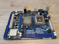 Placa de baza ASRock G41M-VS3 Micro ATX , socket 775 suporta QX9650