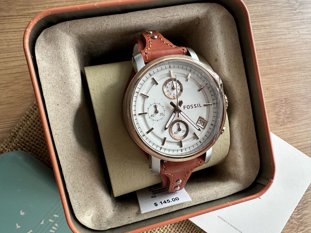 Ceas Fossil Boyfriend nou de dama pachet complet