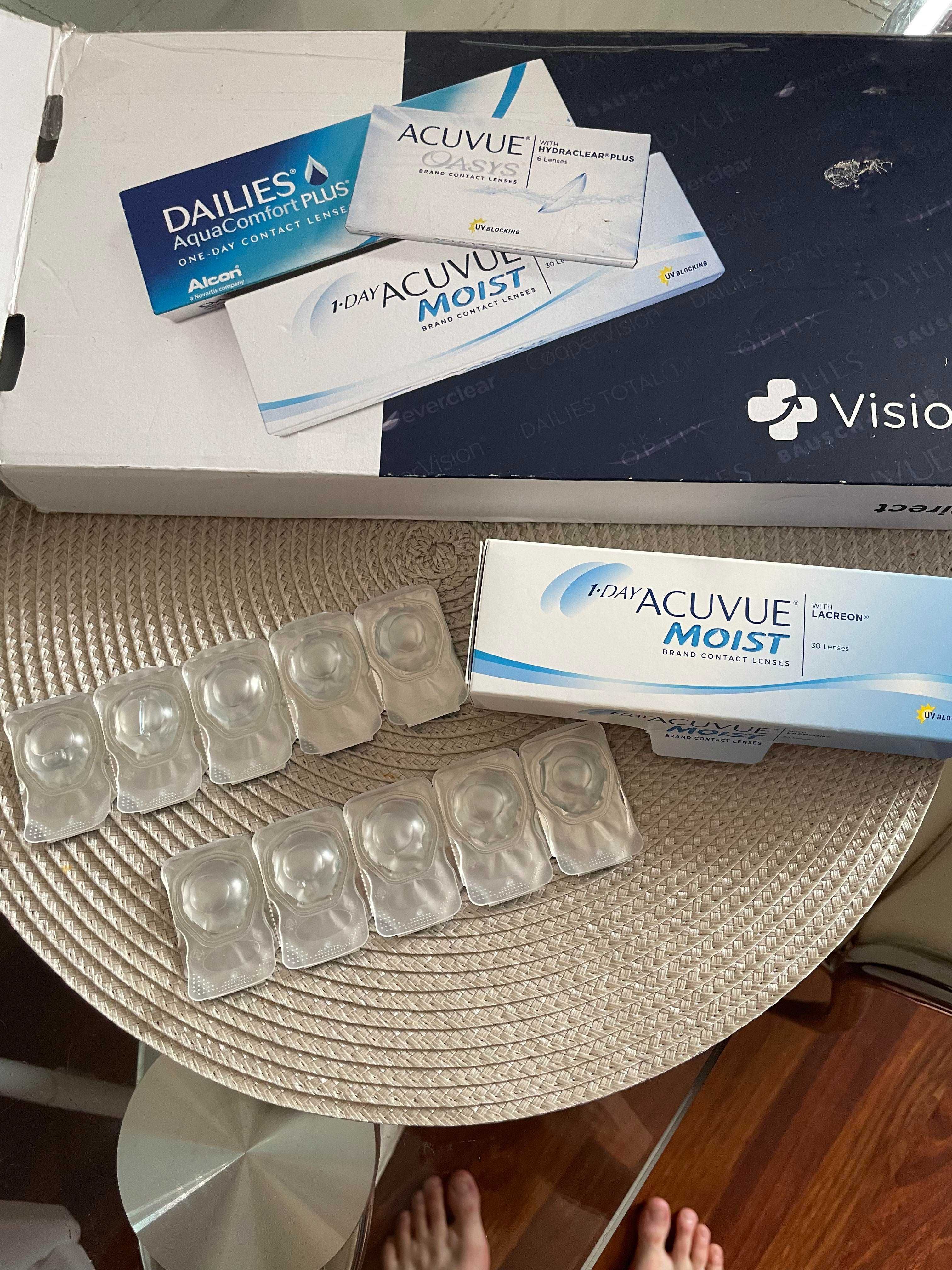 1-DAY Acuvue Moist (30 lentile/cutia)