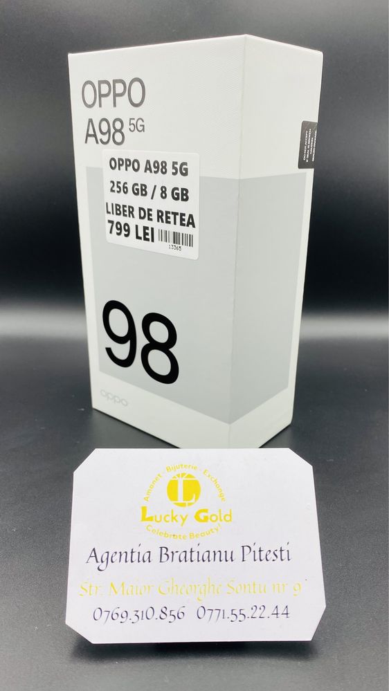Oppo A98 5G 256/8 gb liber de retea cod produs 13365