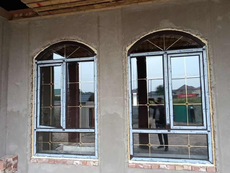 Пластиковые, Алюминиевые окна  по низким ценам на заказ Алматы