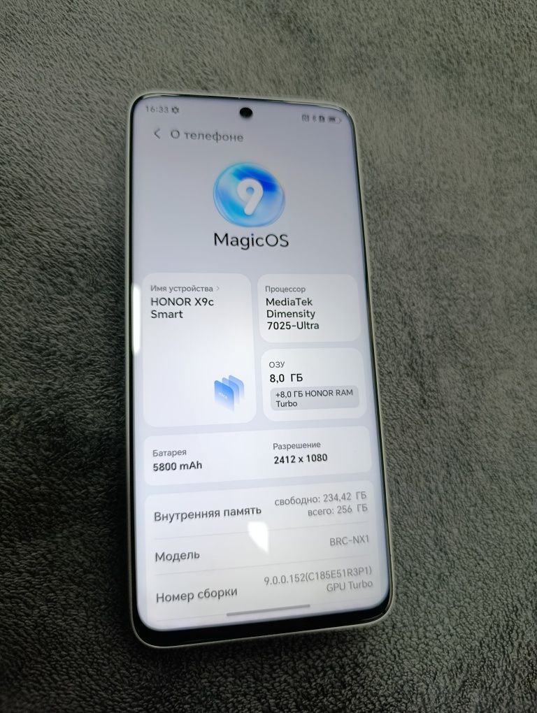 Продается Honor X9c smart 8 на 256. Honor x9c smart sotiladi 8 ga 256