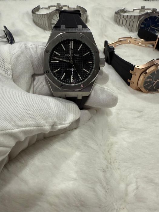 Audemars piguet silver automatic de inalta calitate, nou-poze reale