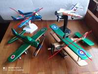 Дървени модели на самолети кораб
