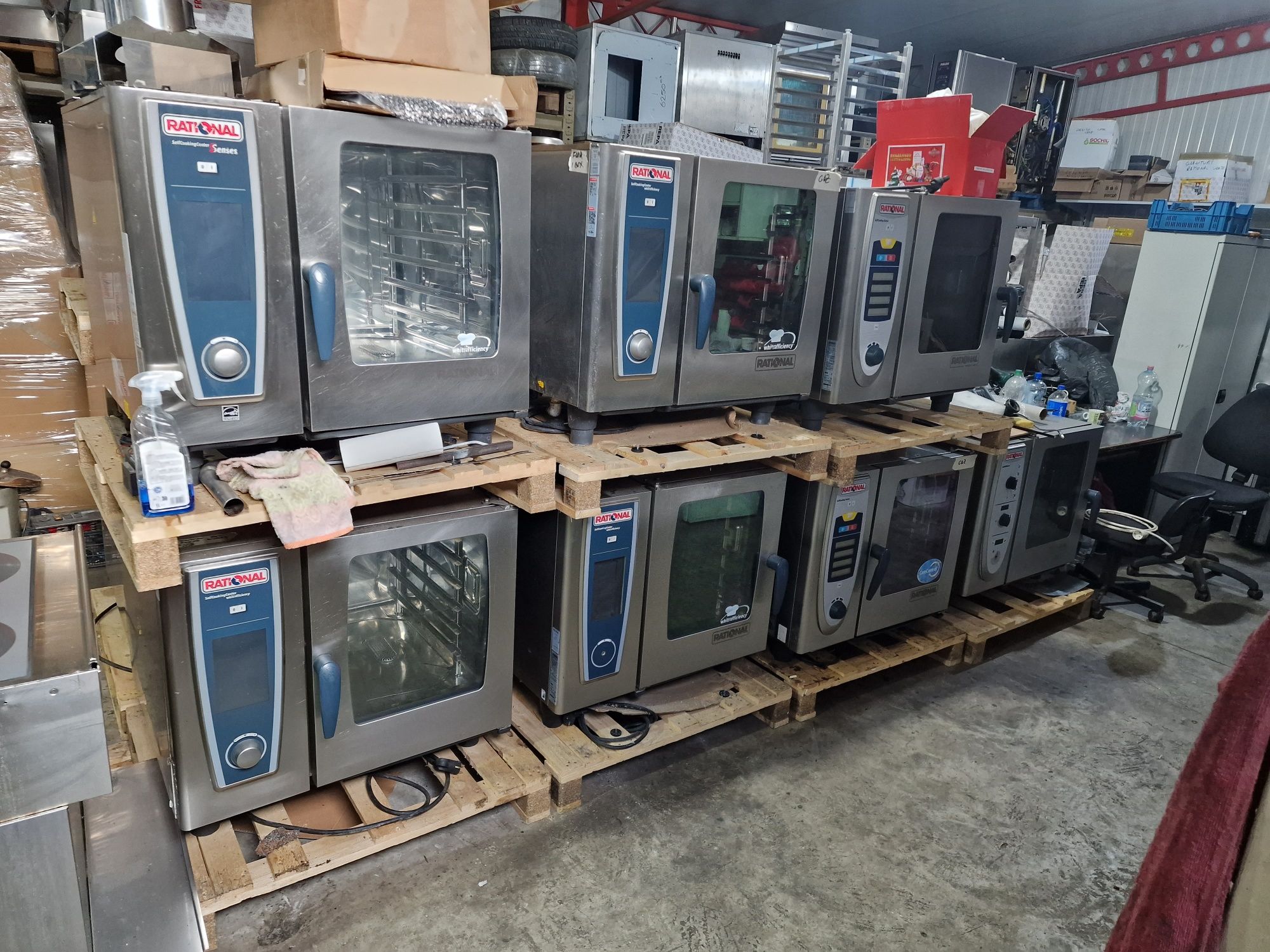 Rational cuptor convectie  SCC capacitate 6 tavi ali