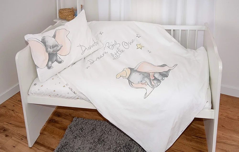 Lenjerie pat copii Disney Dumbo 100x135