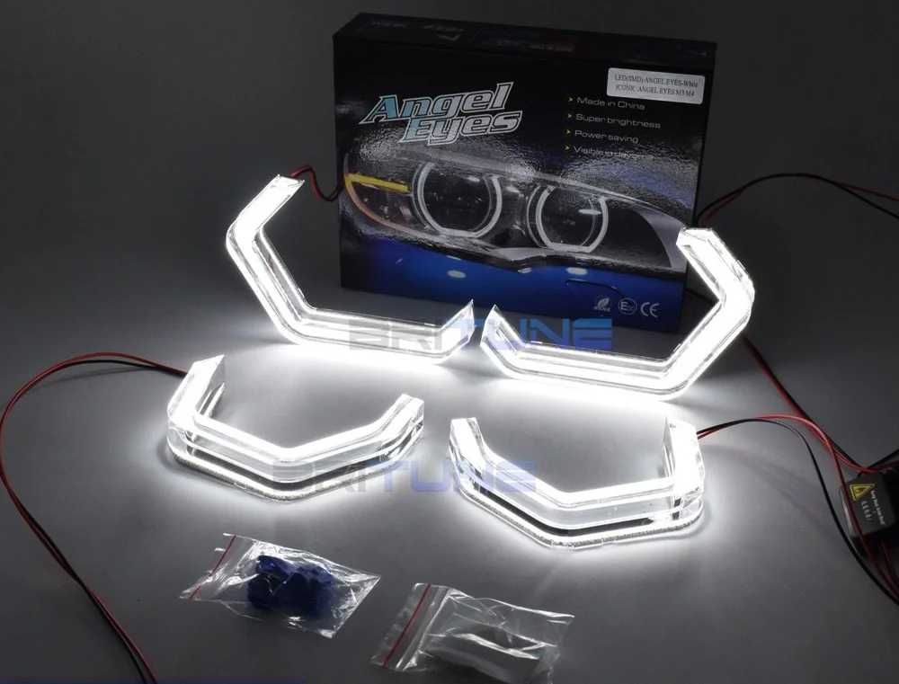 Kit Lupe+ Kit Led 120W + Angel Eyes Iconic Led M4 pt BMW F30/F31/F34