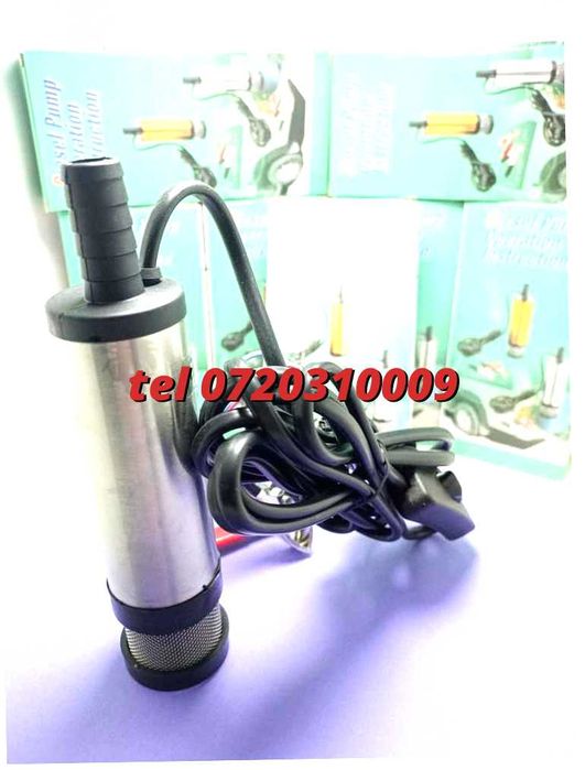 Pompa Electrica Auto Transfer Combustibil 12v
