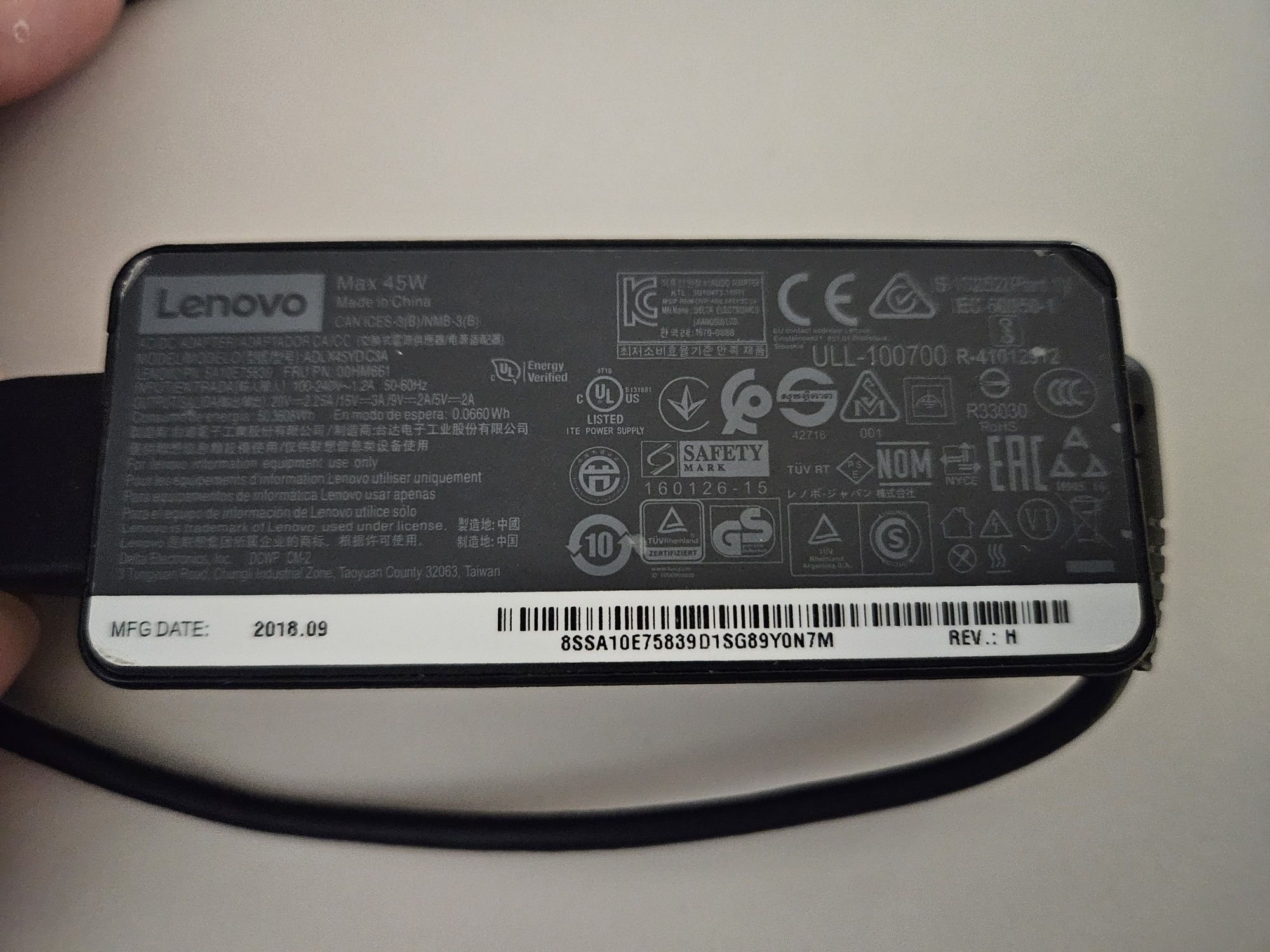 Incarcator laptop Lenovo Tip C