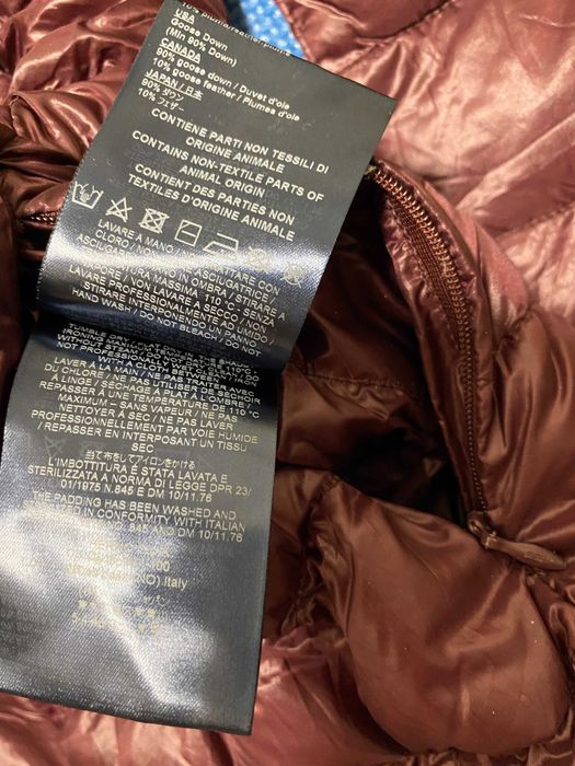 ''HERNO''оригинално дамско пухено яке Л размер