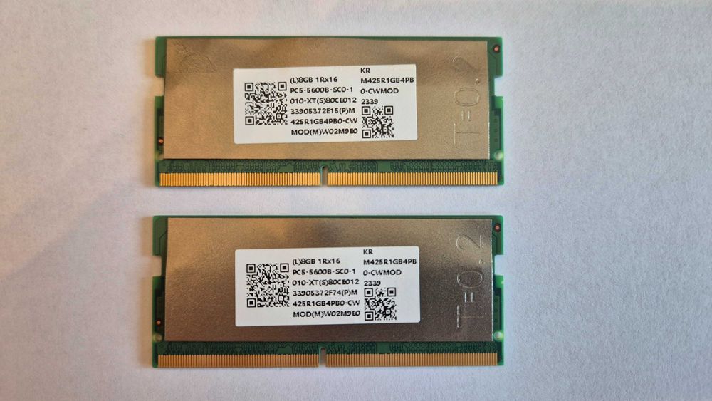 Memorie RAM Samsung 16 GB (2x8GB) DDR5 5600Mhz pentru laptop