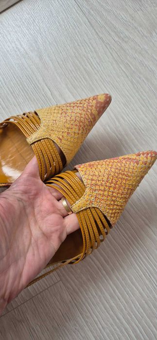Pantofi piele de sarpe