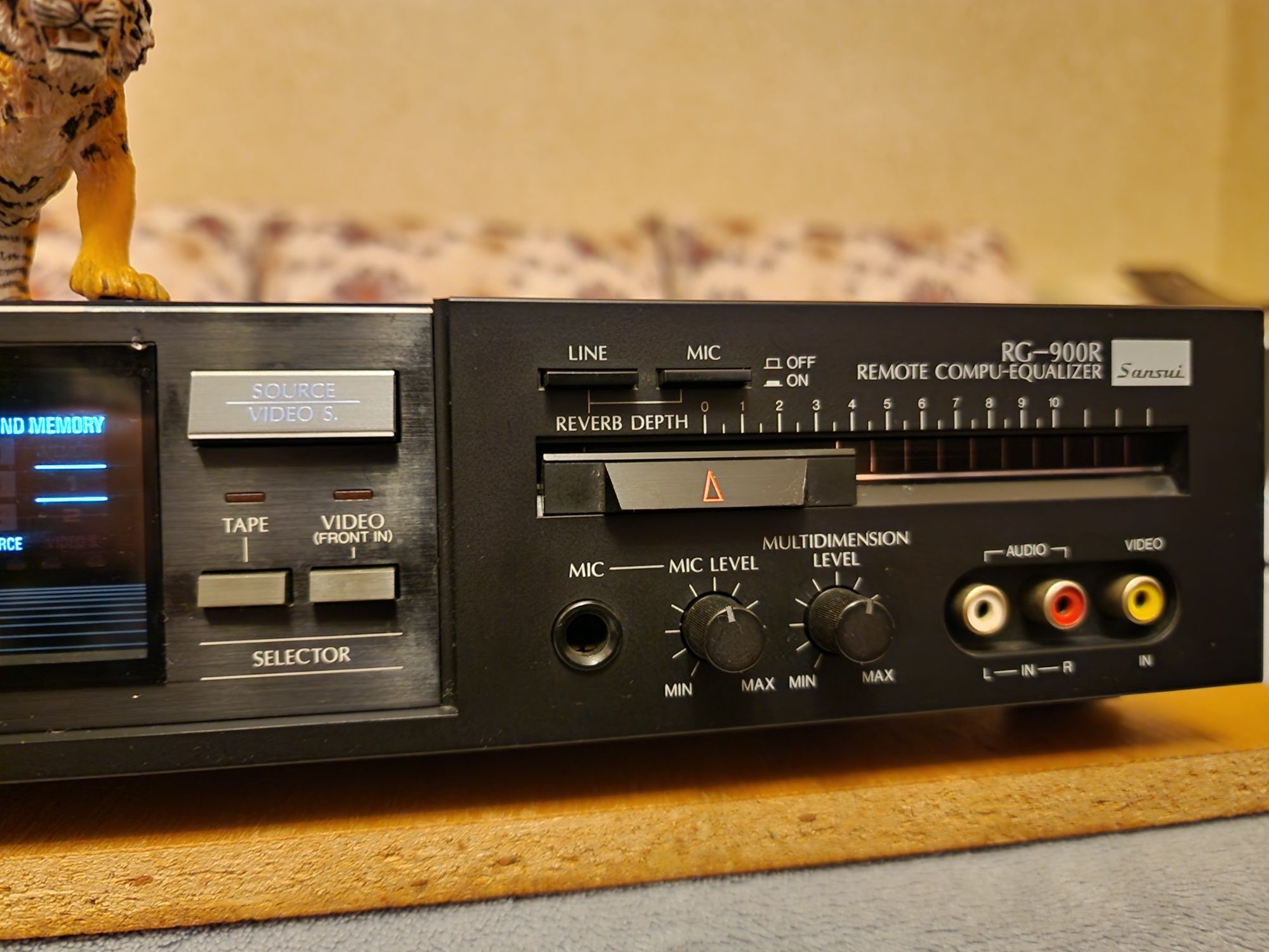 Sansui RG-900R. Egalizator rar. Cap serie.Telecomandă !