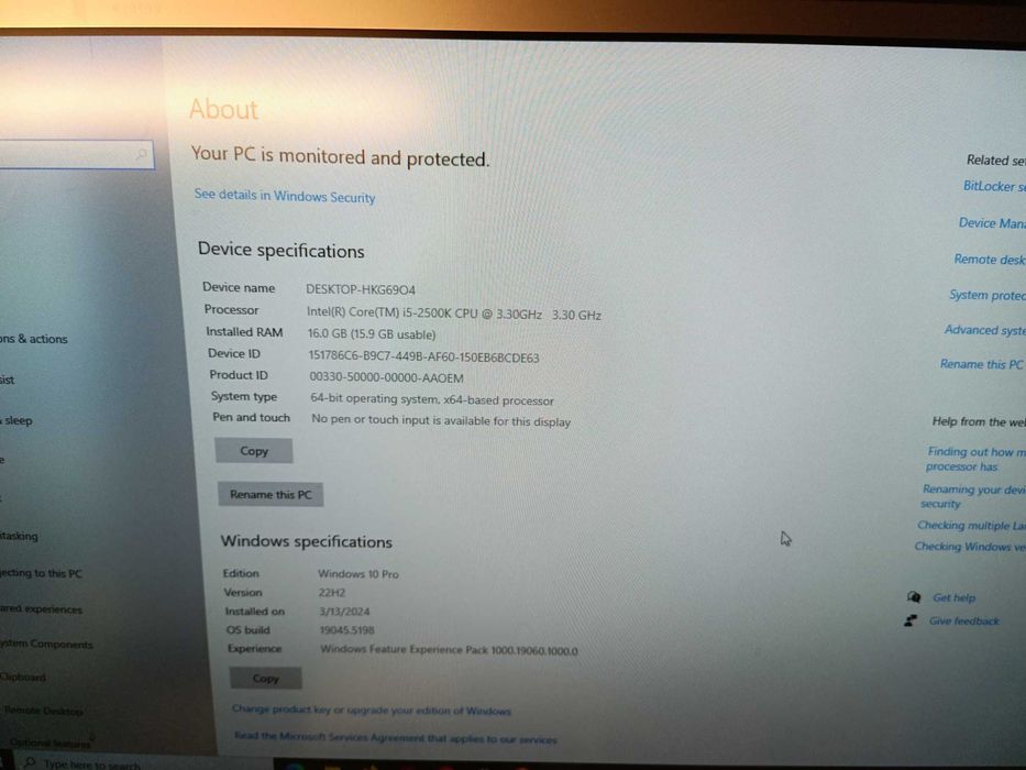 Computer I5  aplicatii industriale