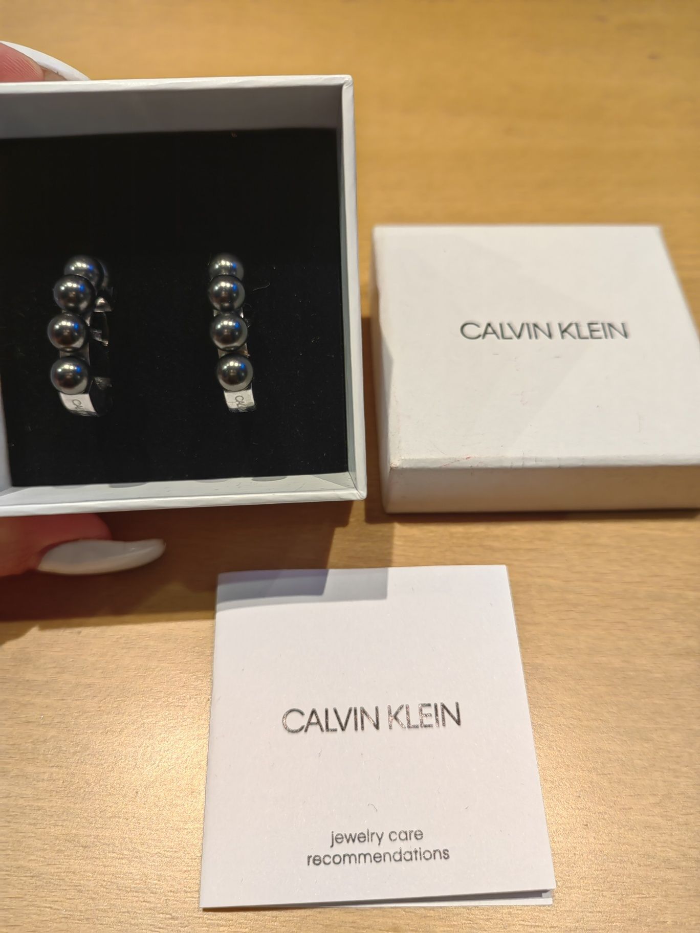 Обеци - обици Calvin Klein