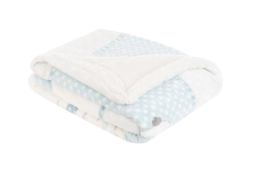 Зимно одеяло с шерпа