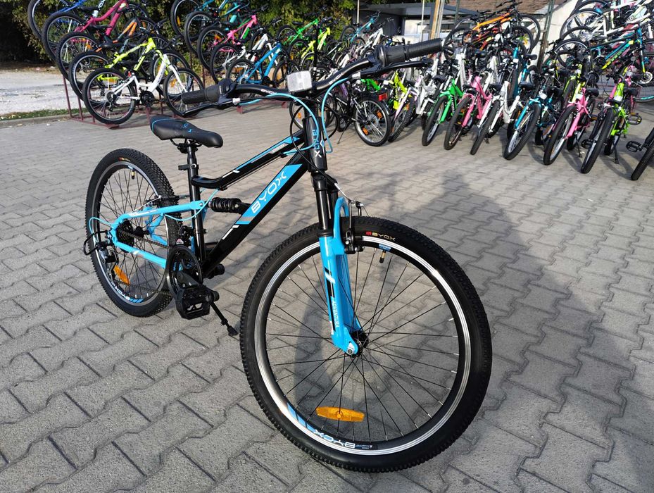 BYOX Велосипед 24" ADVENTURA син