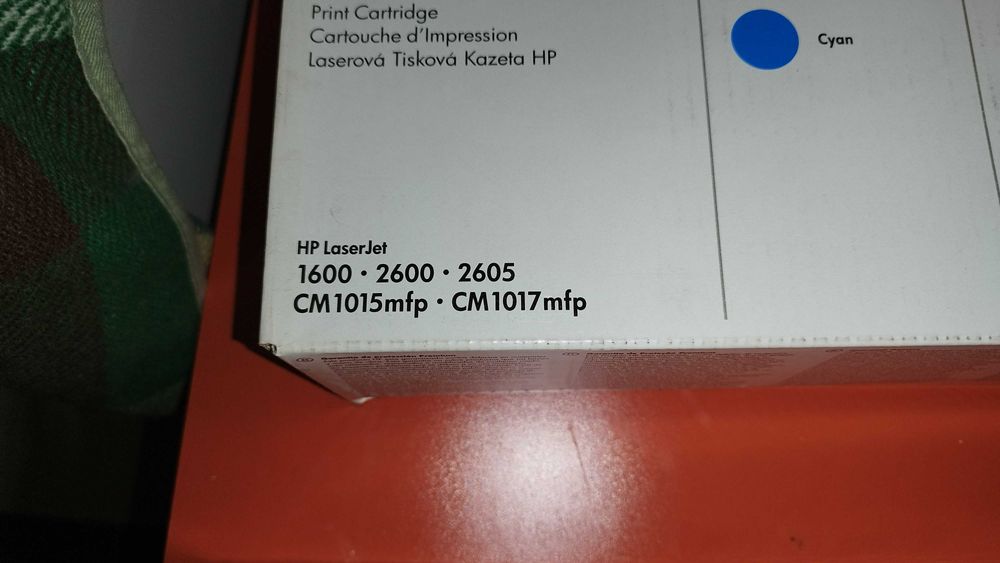 HP Color LaserJet - 124A  Q6003A и Q6001A Цветни тонер касети Нови!