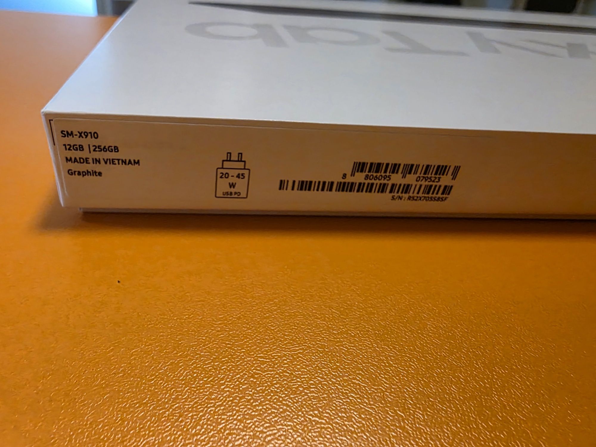 Samsung Tab S9 Ultra 256GB Graphite open box factura garantie Samsung
