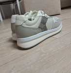 Adidasi Geox gri/alb