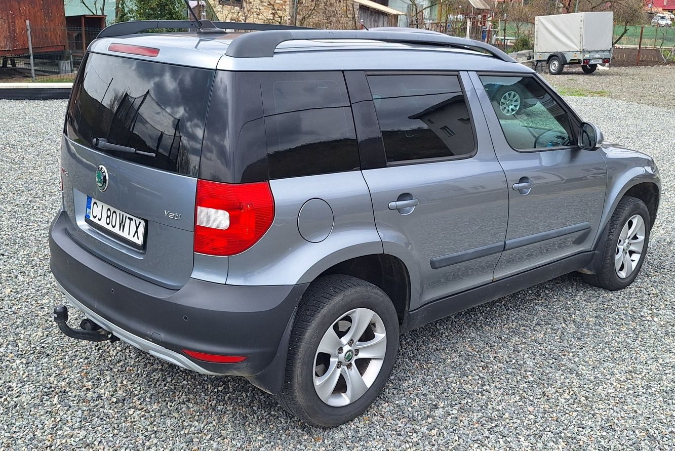 Skoda Yeti 2.0Tdi 4x4 170CP Elegance, Panorama, Piele, Xenon, Webasto