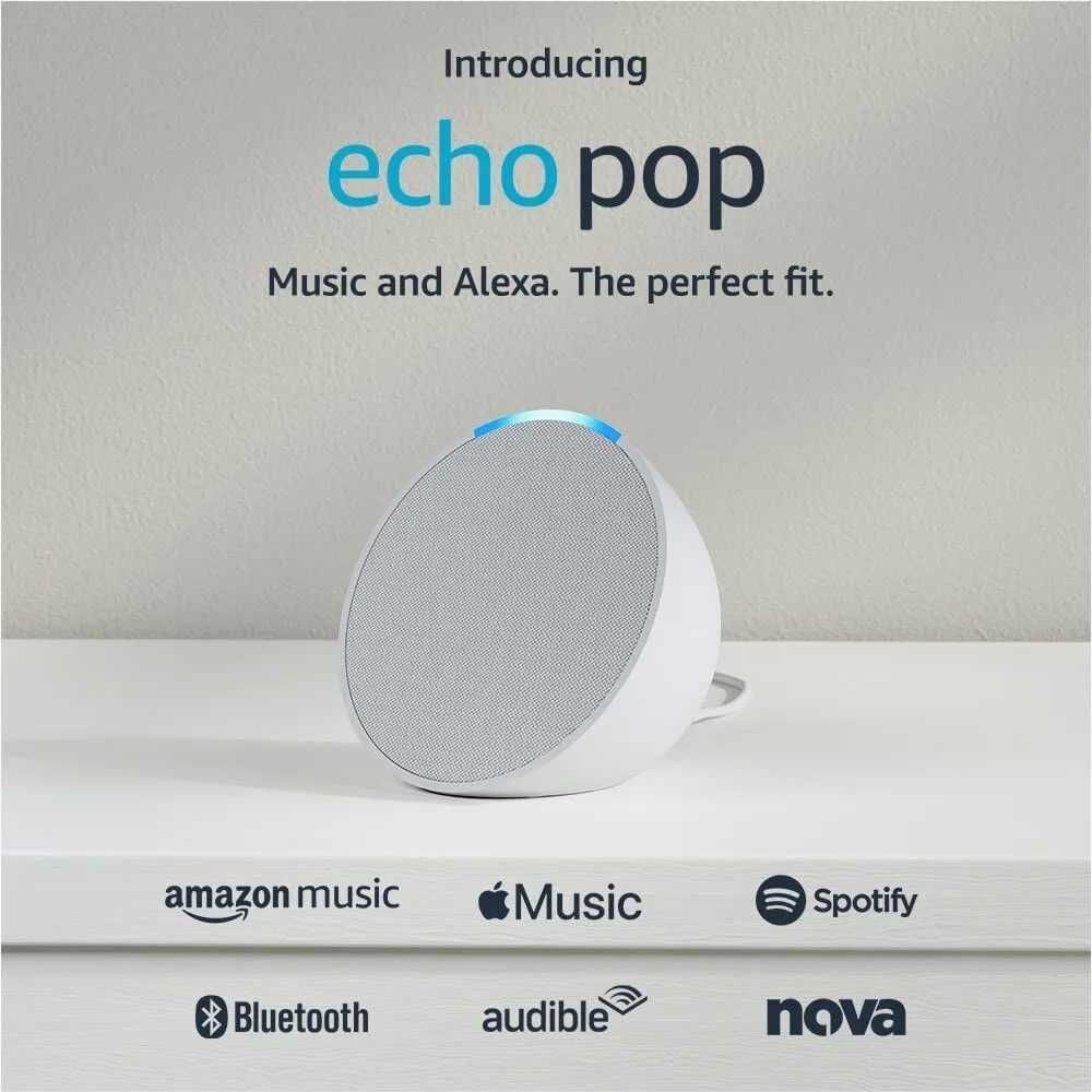 Amazon Echo Pop bluetooth блютус колонка kolonka