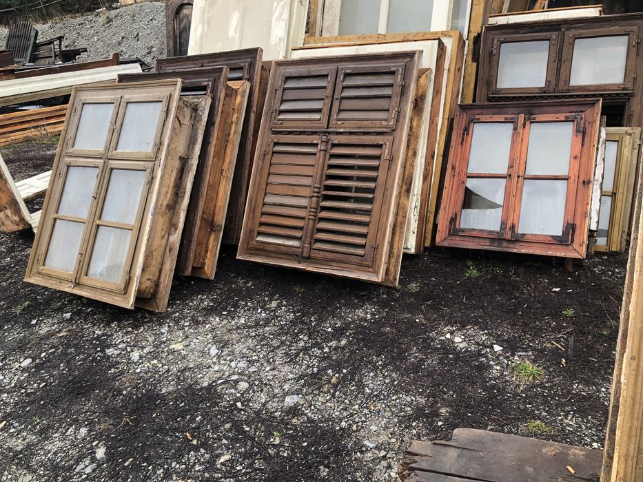 Geamuri rustice vechi