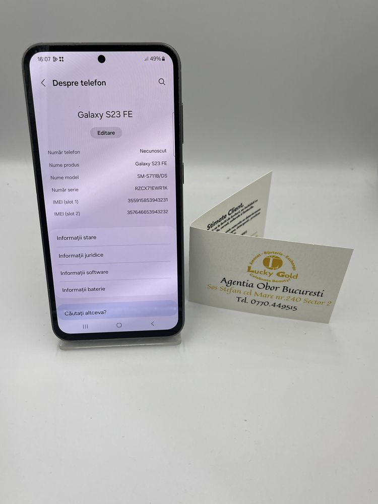 Samsung S23 FE 128GB/8GB RAM #43631