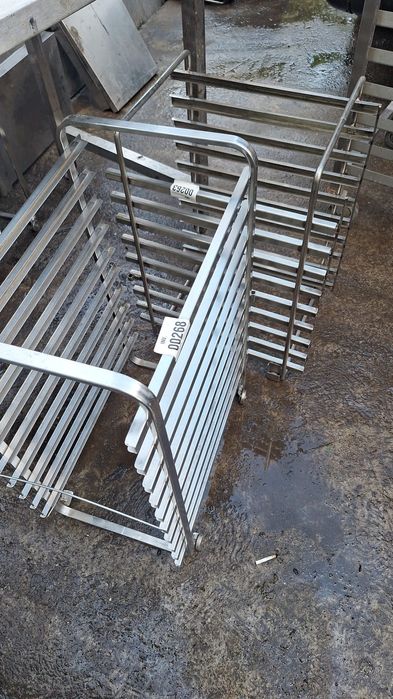 Suport tavi cuptor cu convectie, din inox gros