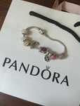 Bratara Charm Pandora Argint 925 - 10 talismane variate