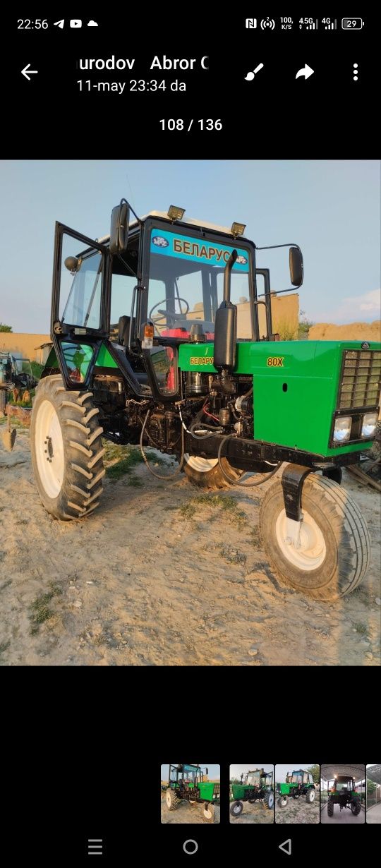 Belarus mtz80x yili 1990