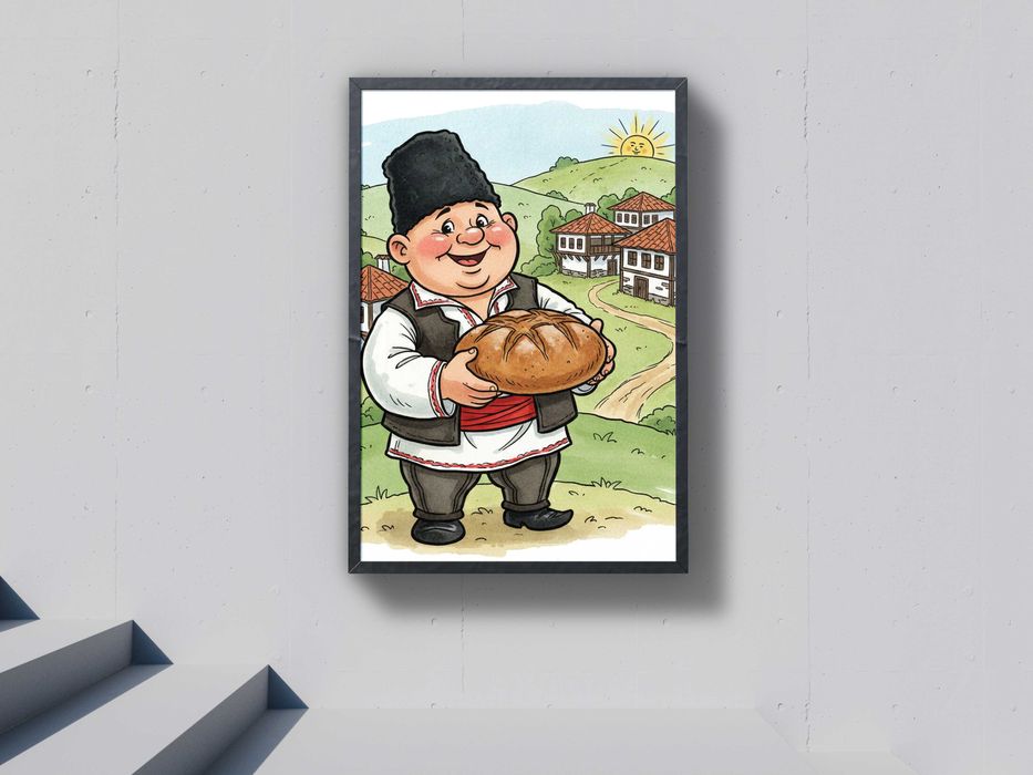 Карикатура по снимка - дигитална или принт/всякакъв стил