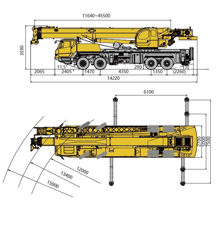 Avtokran  XCMG 50 tonna