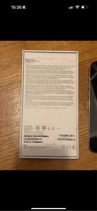 Iphone 14 pro max gold 1TB