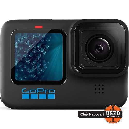 Camera video sport GoPro HERO11 Black, 5.3K, 27 Mp | UsedProducts.ro