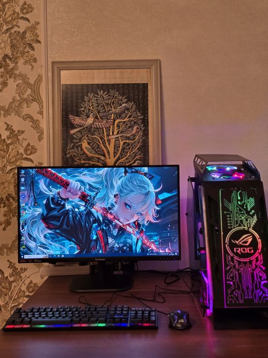 Продаю мощный игровой компьютер под ключ