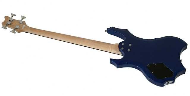 Chitara electrica metal bass Santander MB-500 4 corzi Royal Blue