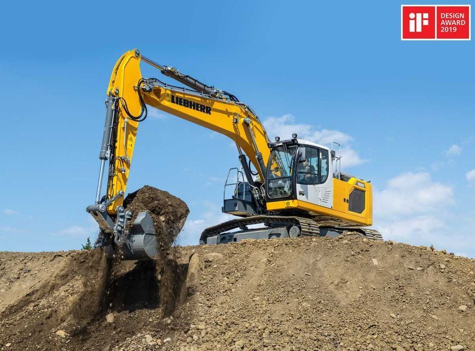 dezmembram excavator liebherr r922