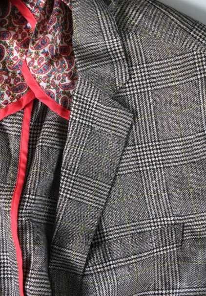 Sacou blazer slim 48 M premium Atelier Torino in si bumbac respirabil