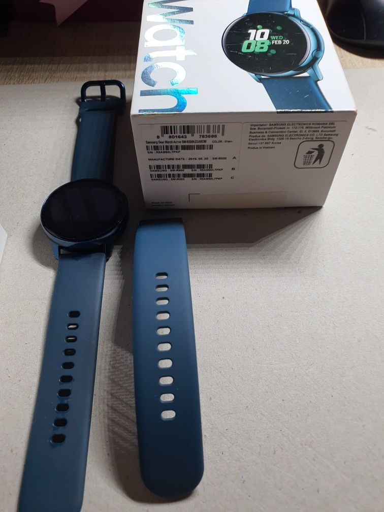 Ceas smart samsung watch active green