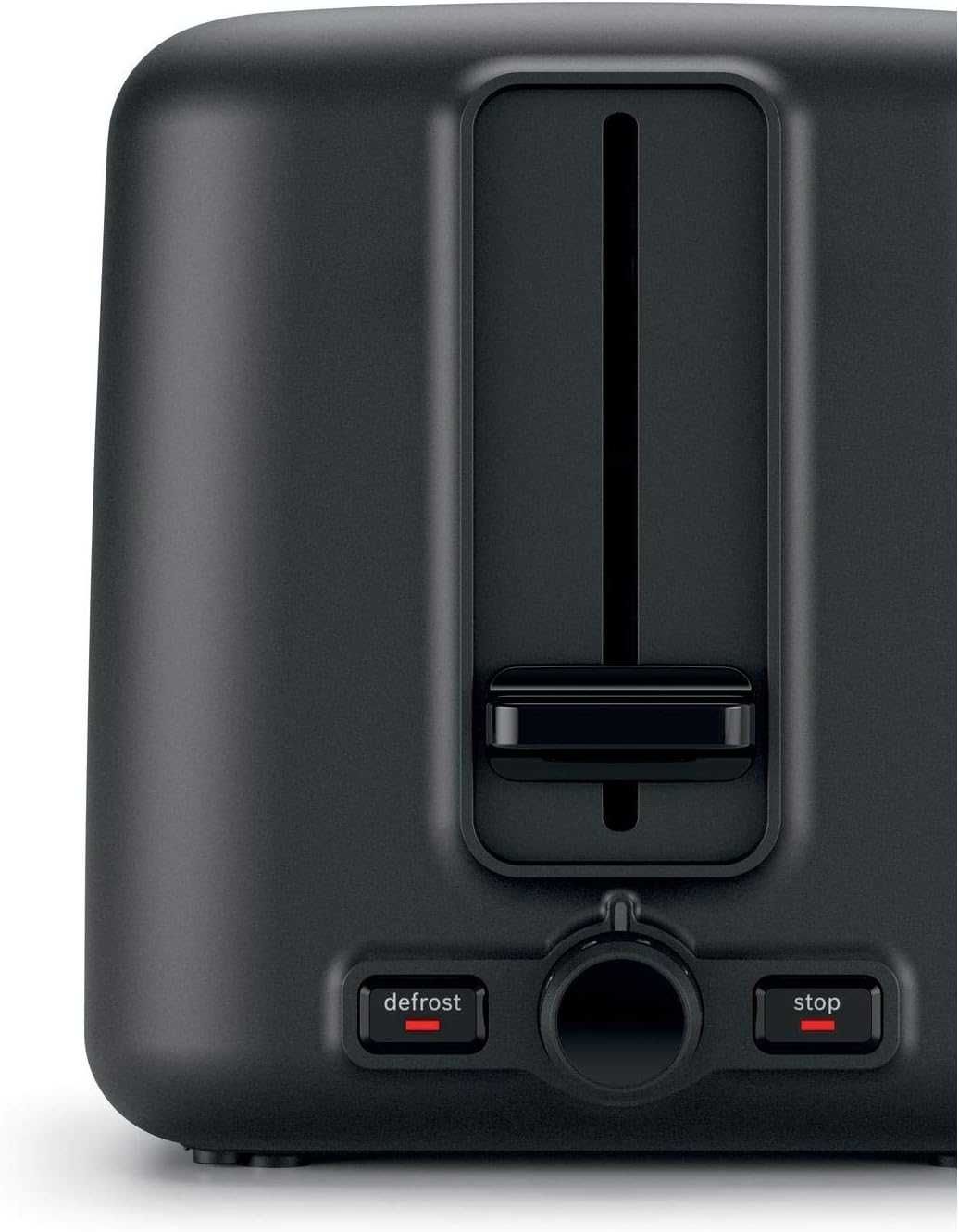 Тостер Bosch TAT3P423GB DesignLine, неръждаема стомана, 970 W, черен