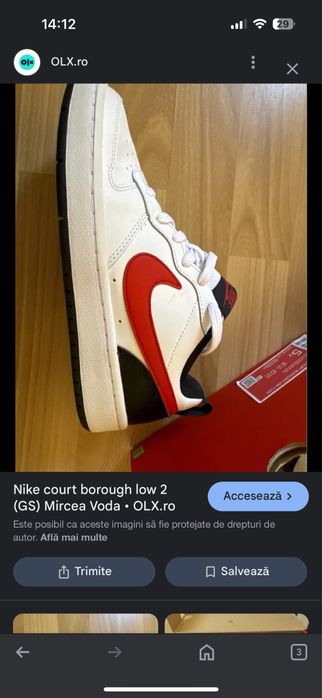 Adidasi nike court borough low 2. Ca noi, pret negociabil.