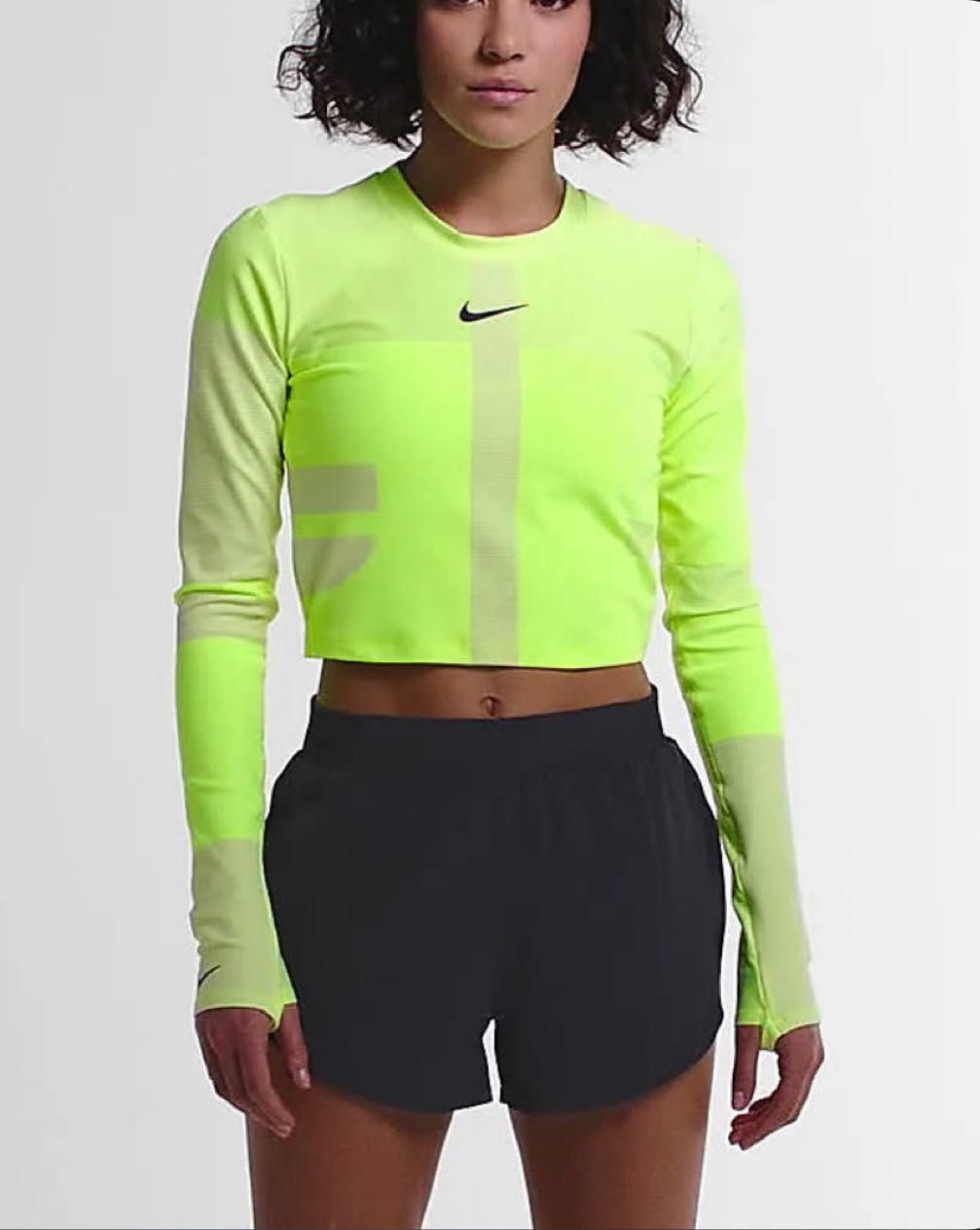 Nike бюстие crop top топ горнище