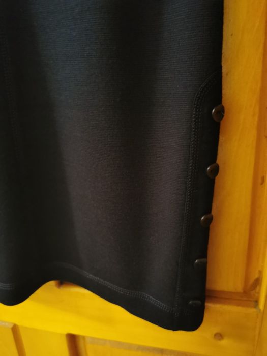 Тъмно синя рокля тип сукман